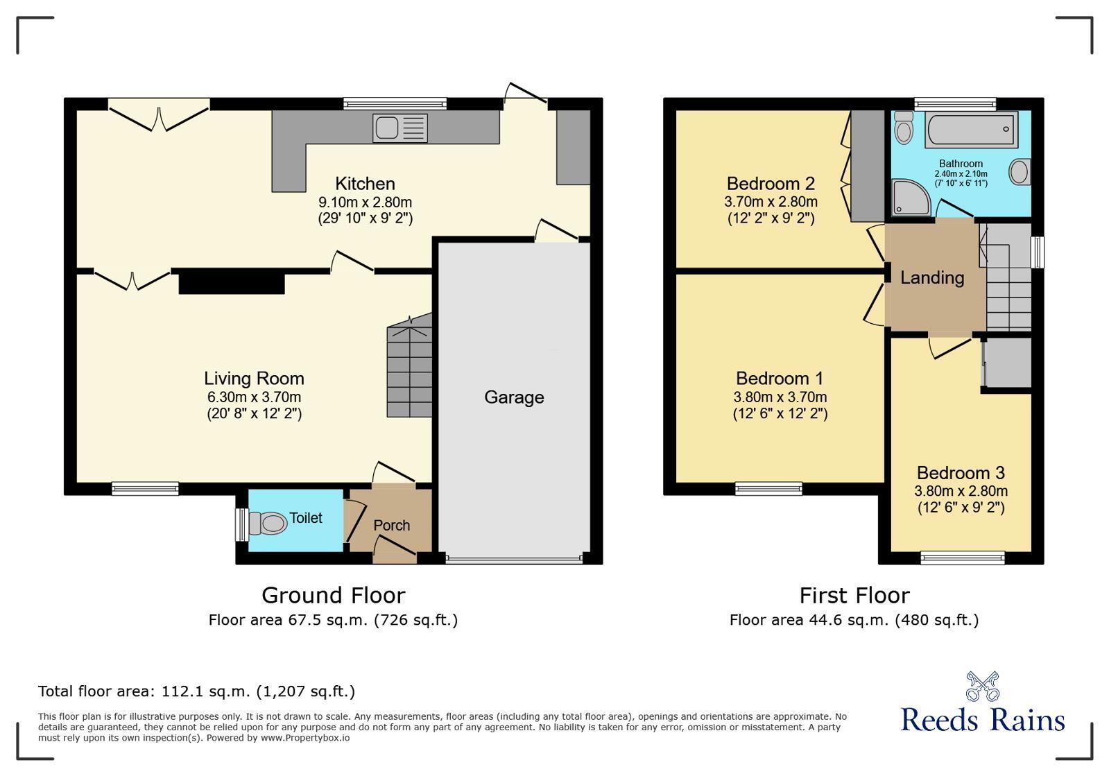 Floorplan of 3 bedroom Link Detached House for sale, Lindow Fold Drive, Wilmslow, Cheshire, SK9