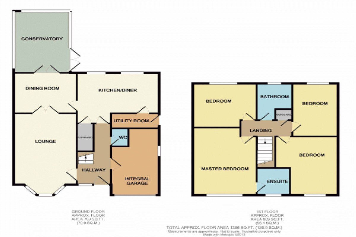 Floorplan of 4 bedroom Detached House to rent, Kingsbury Drive, Wilmslow, Cheshire, SK9