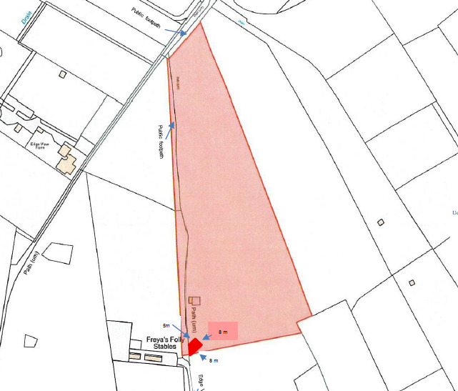 Floorplan of Land/Plot for sale, Gore Lane, Land To The North Side, Alderley Edge, Cheshire, SK9