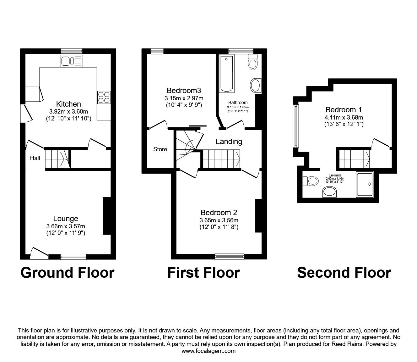 3 bedroom Mid Terrace House for sale, Delf Street, Sheffield, S2 £210,000