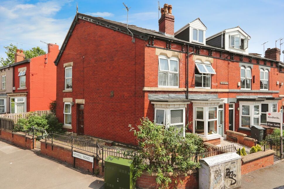 Main image of 3 bedroom End Terrace House for sale, Sitwell Road, Sheffield, South Yorkshire, S7