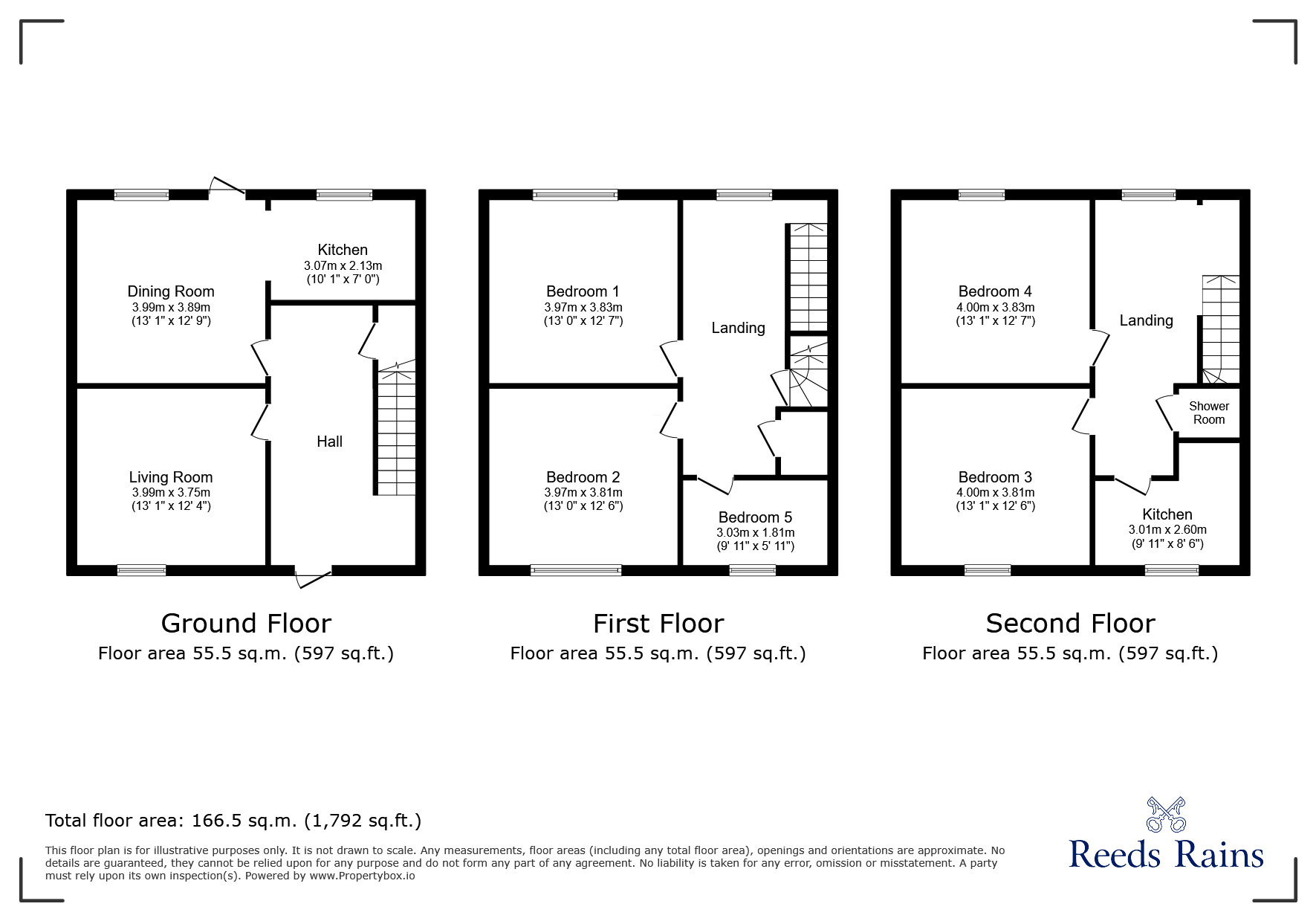 Floorplan of 7 bedroom Mid Terrace House for sale, Priory Avenue, Sheffield, South Yorkshire, S7