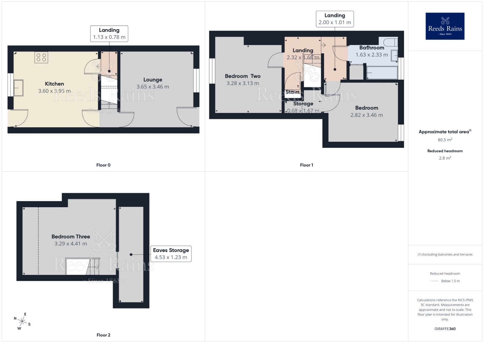Floorplan of 3 bedroom Mid Terrace House for sale, Slate Street, Sheffield, S2