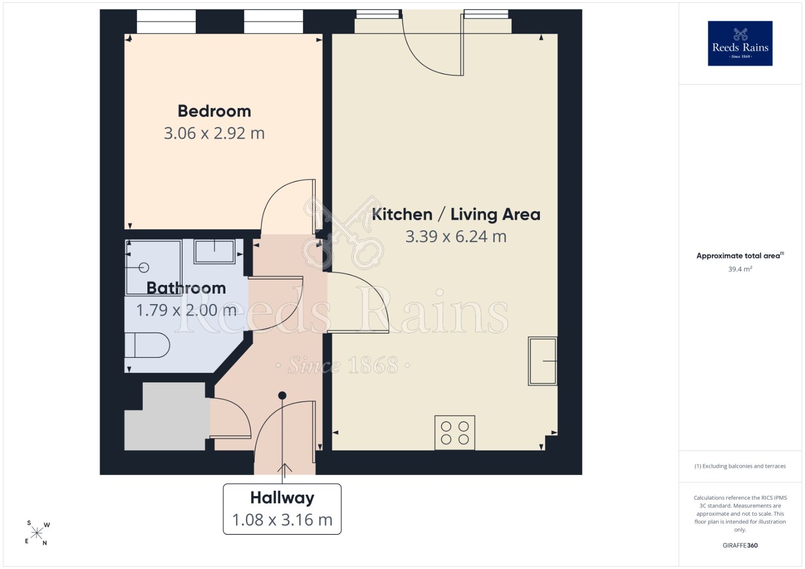 Floorplan of 1 bedroom Flat for sale, Valley Road, Sheffield, S8