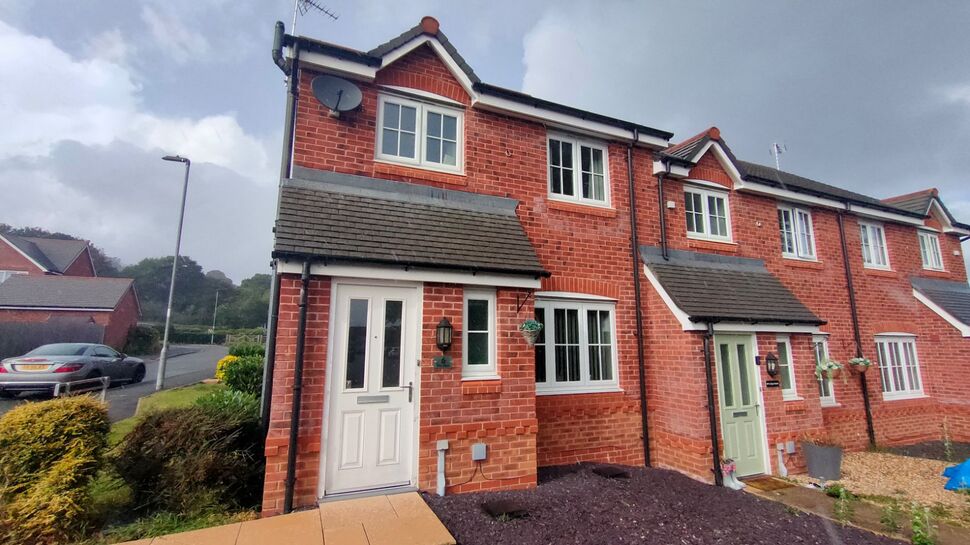 Main image of 3 bedroom End Terrace House for sale, Llys Clark, Abermorddu, Wrexham, LL12
