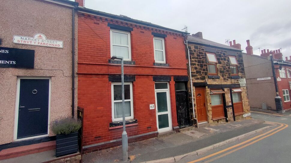 Main image of 3 bedroom Mid Terrace House for sale, Market Street, Rhosllanerchrugog, Wrexham, LL14