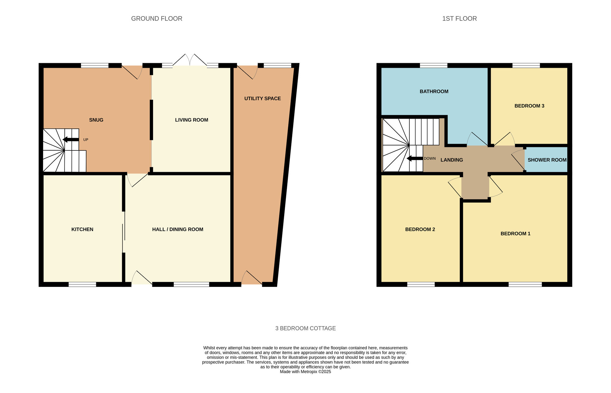 Floorplan of 3 bedroom Semi Detached House for sale, Church Road, Old Yardley, West Midlands, B33