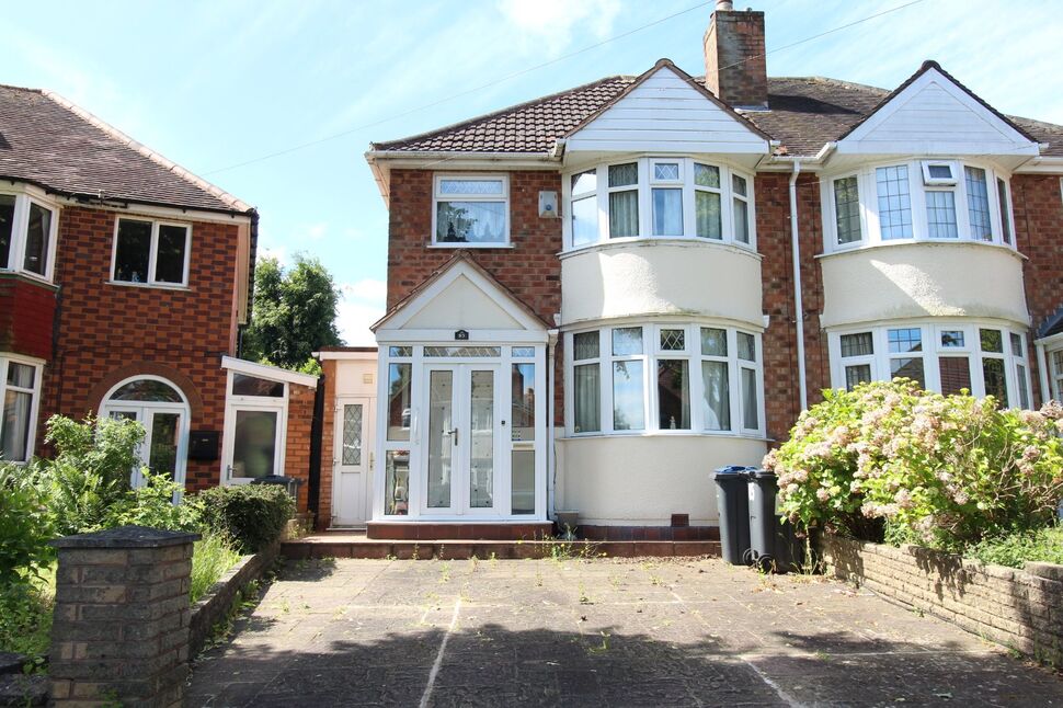 Main image of 3 bedroom Semi Detached House for sale, Sunnymead Road, Birmingham, West Midlands, B26