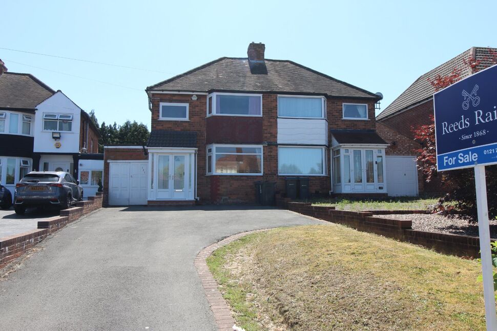Main image of 3 bedroom Semi Detached House for sale, Manor House Lane, Birmingham, West Midlands, B26