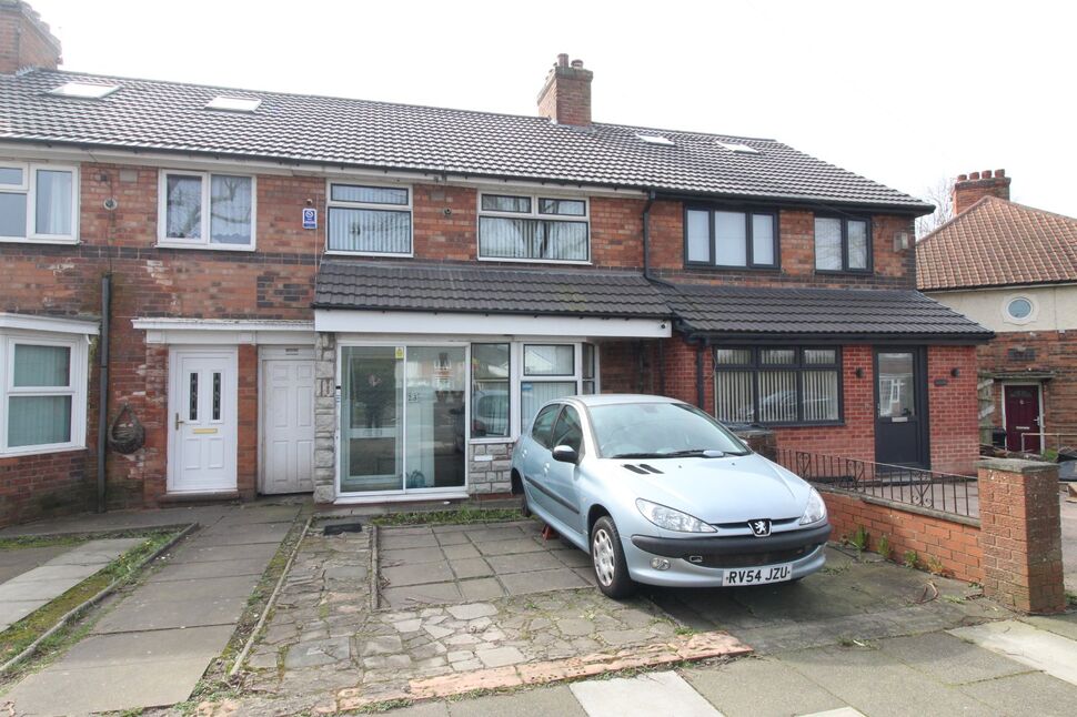 Main image of 3 bedroom Mid Terrace House for sale, Debenham Road, Birmingham, West Midlands, B25