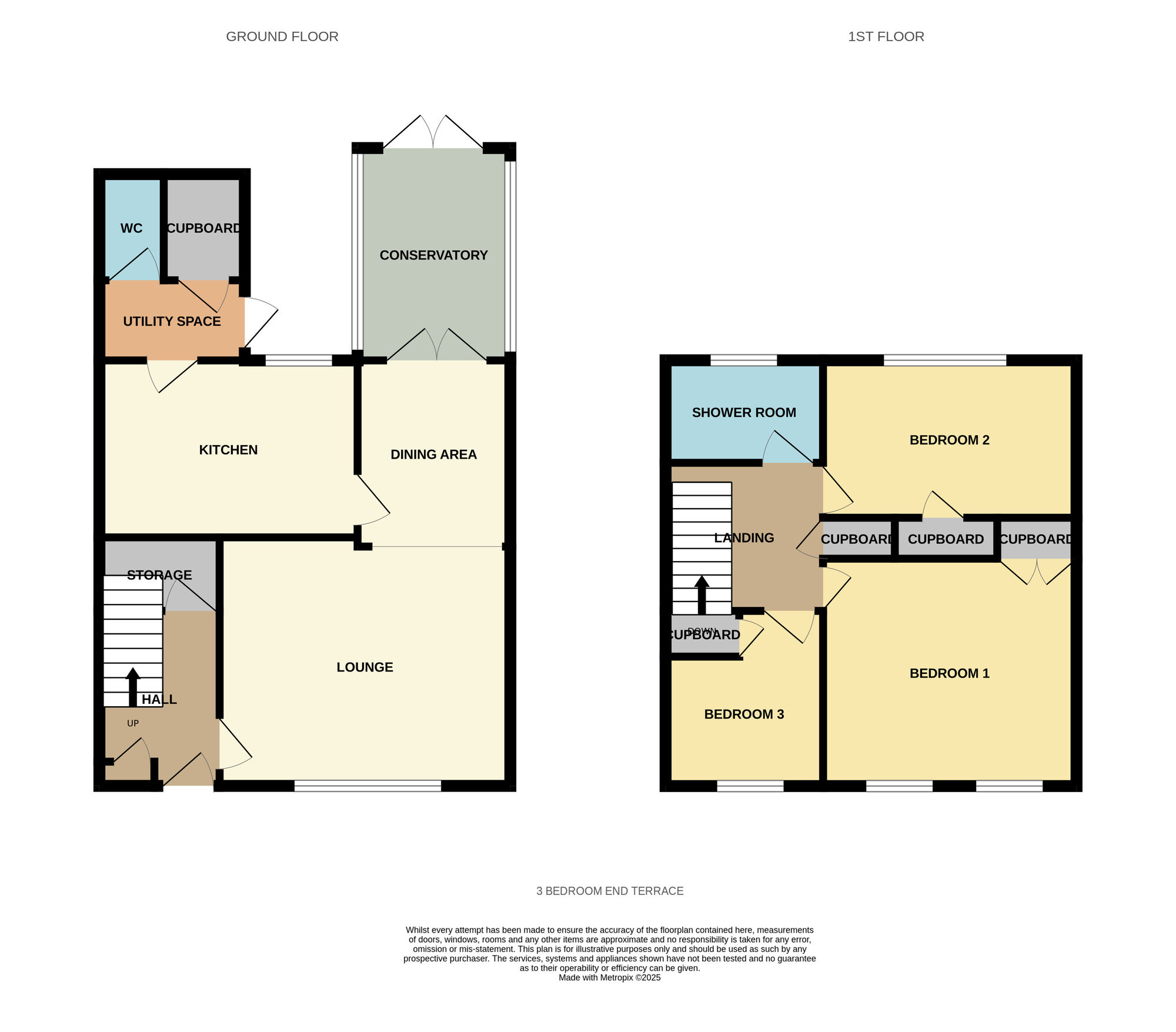 Floorplan of 3 bedroom Semi Detached House for sale, Homestead Road, Birmingham, West Midlands, B33