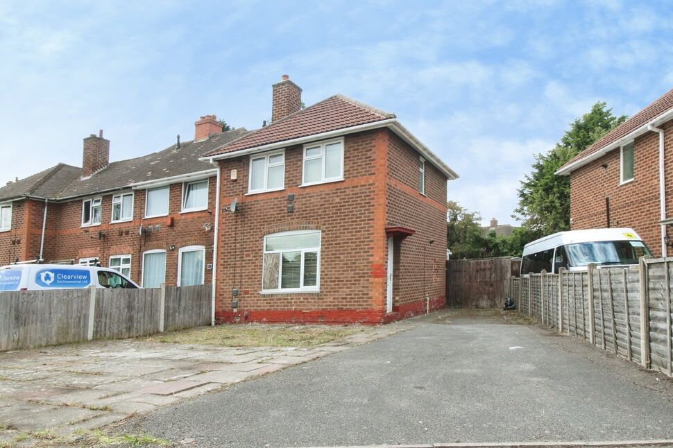 Main image of 2 bedroom End Terrace House for sale, Eddish Road, Birmingham, West Midlands, B33