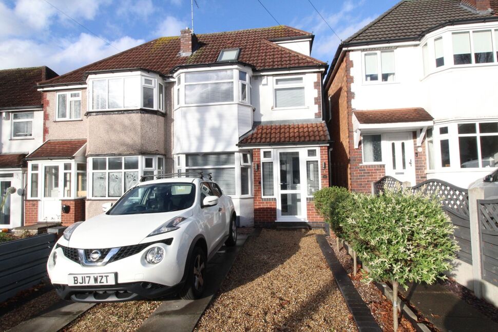 Main image of 3 bedroom Semi Detached House for sale, Rectory Park Road, Birmingham, West Midlands, B26