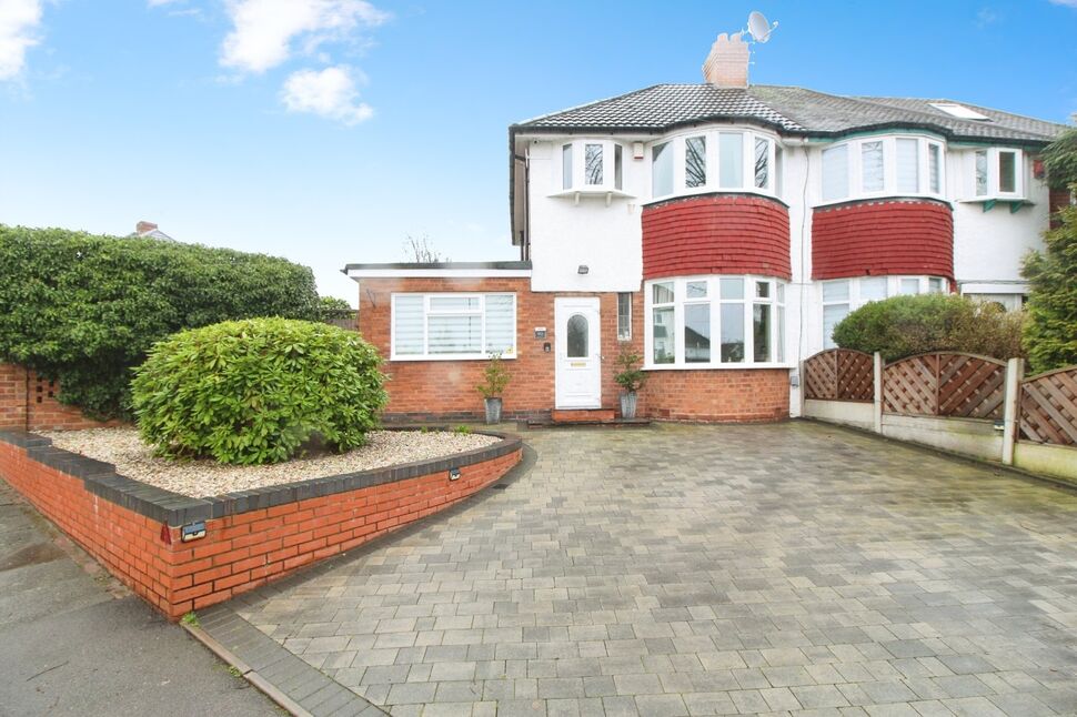 Main image of 3 bedroom Semi Detached House for sale, Benedon Road, Birmingham, West Midlands, B26