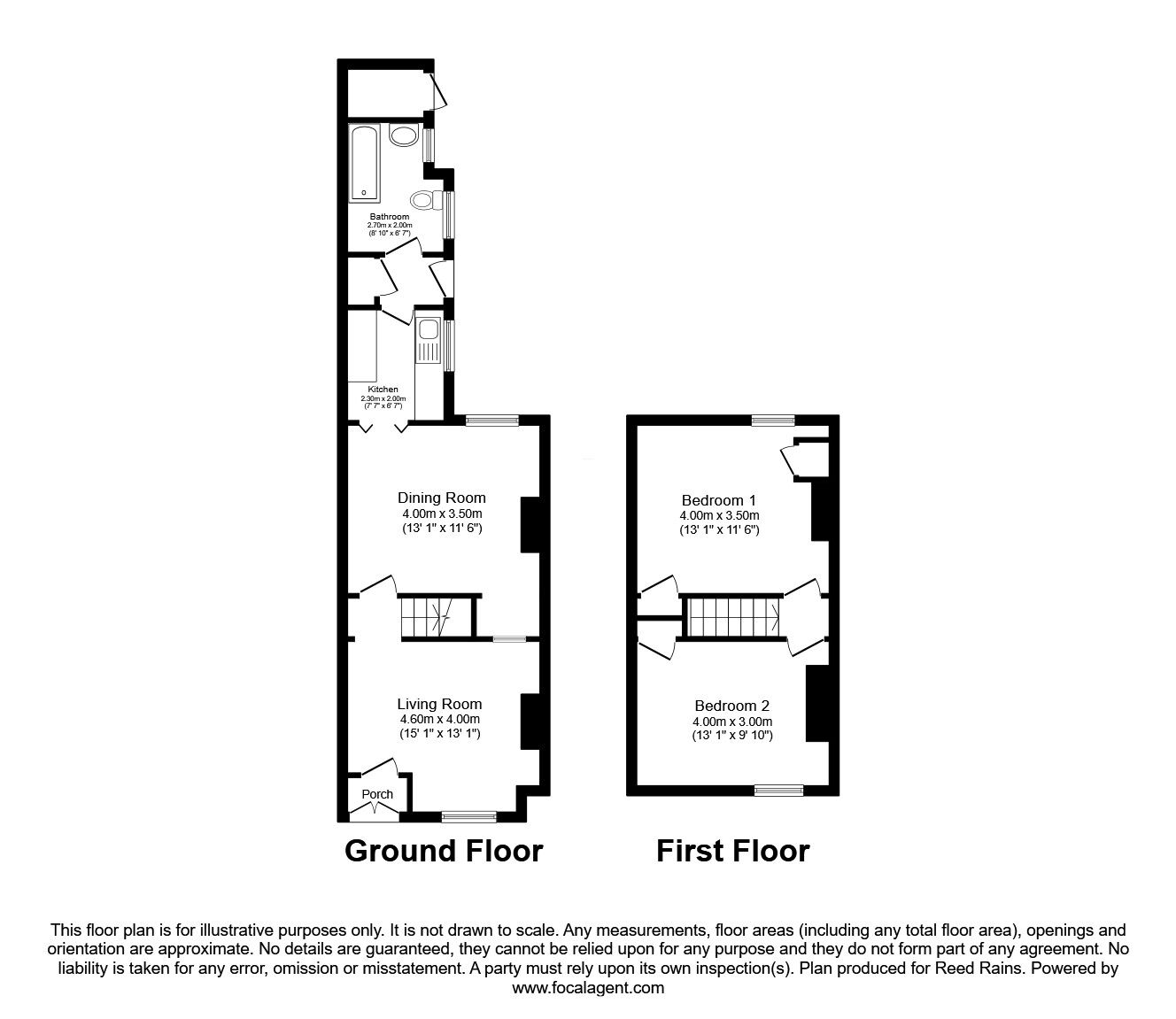 2 bedroom Mid Terrace House for sale, Baker Street, York, YO30 £220,000