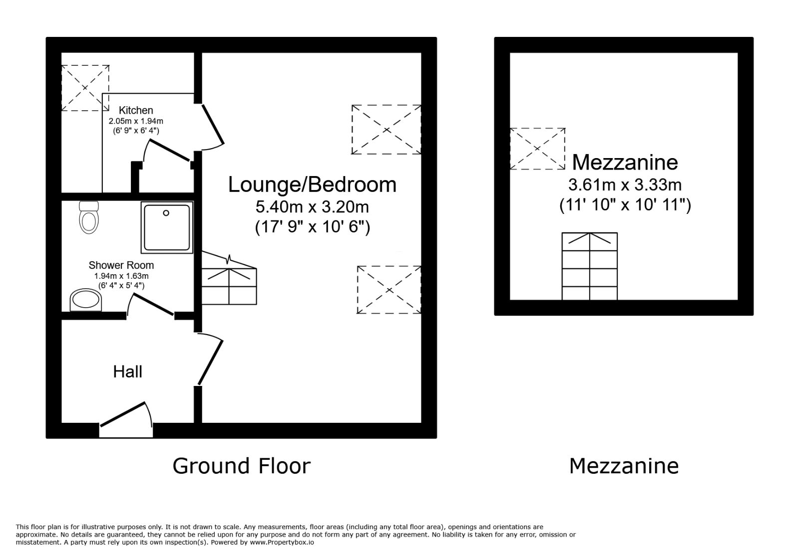 Floorplan of 1 bedroom  Flat for sale, Cambridge Mews, Cambridge Street, North Yorkshire, YO24