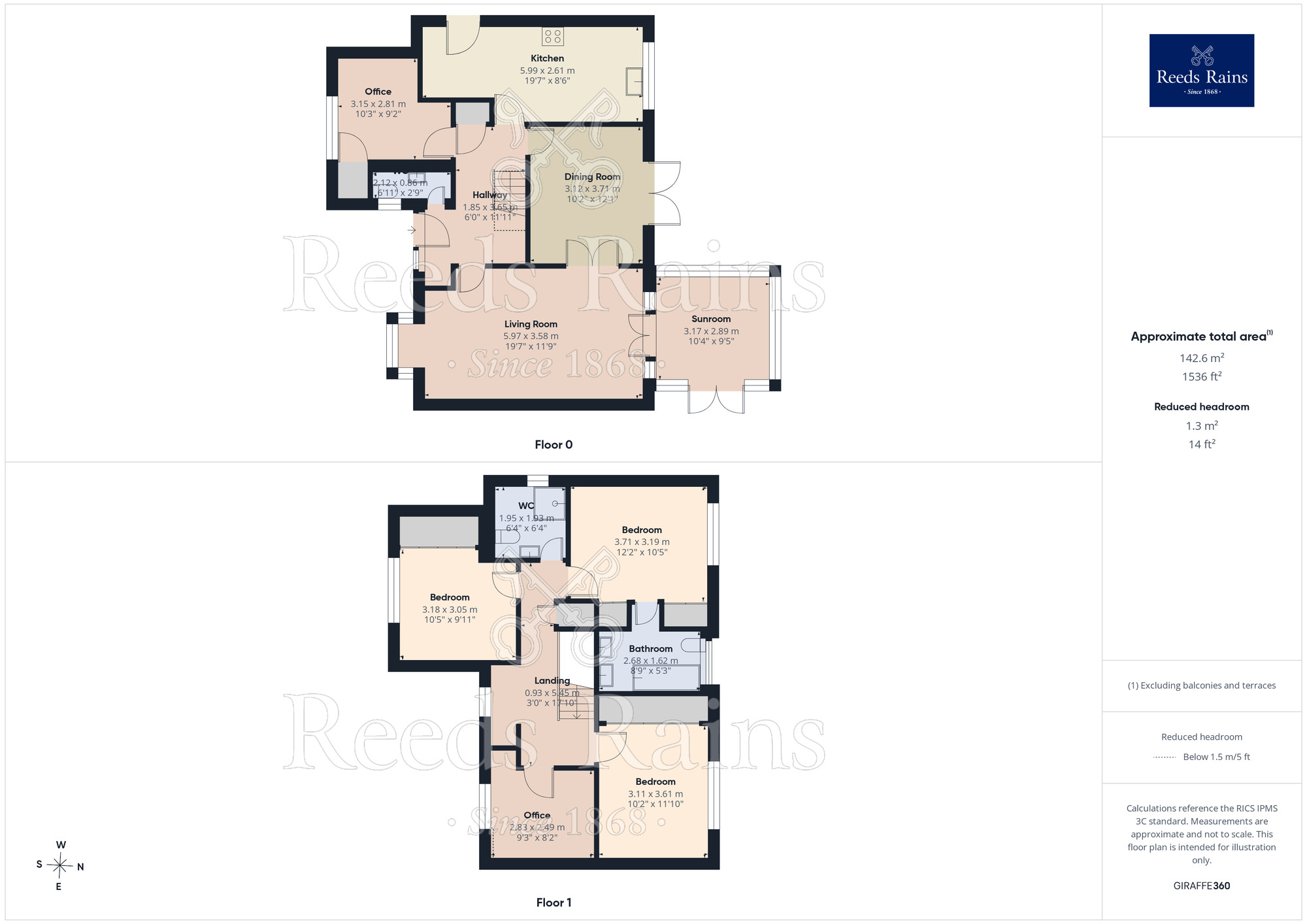 Floorplan of 4 bedroom Detached House for sale, Blue Slates Close, Wheldrake, North Yorkshire, YO19