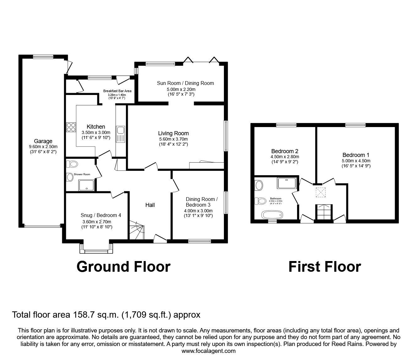 Floorplan of 4 bedroom Detached House for sale, Howard Drive, York, YO30