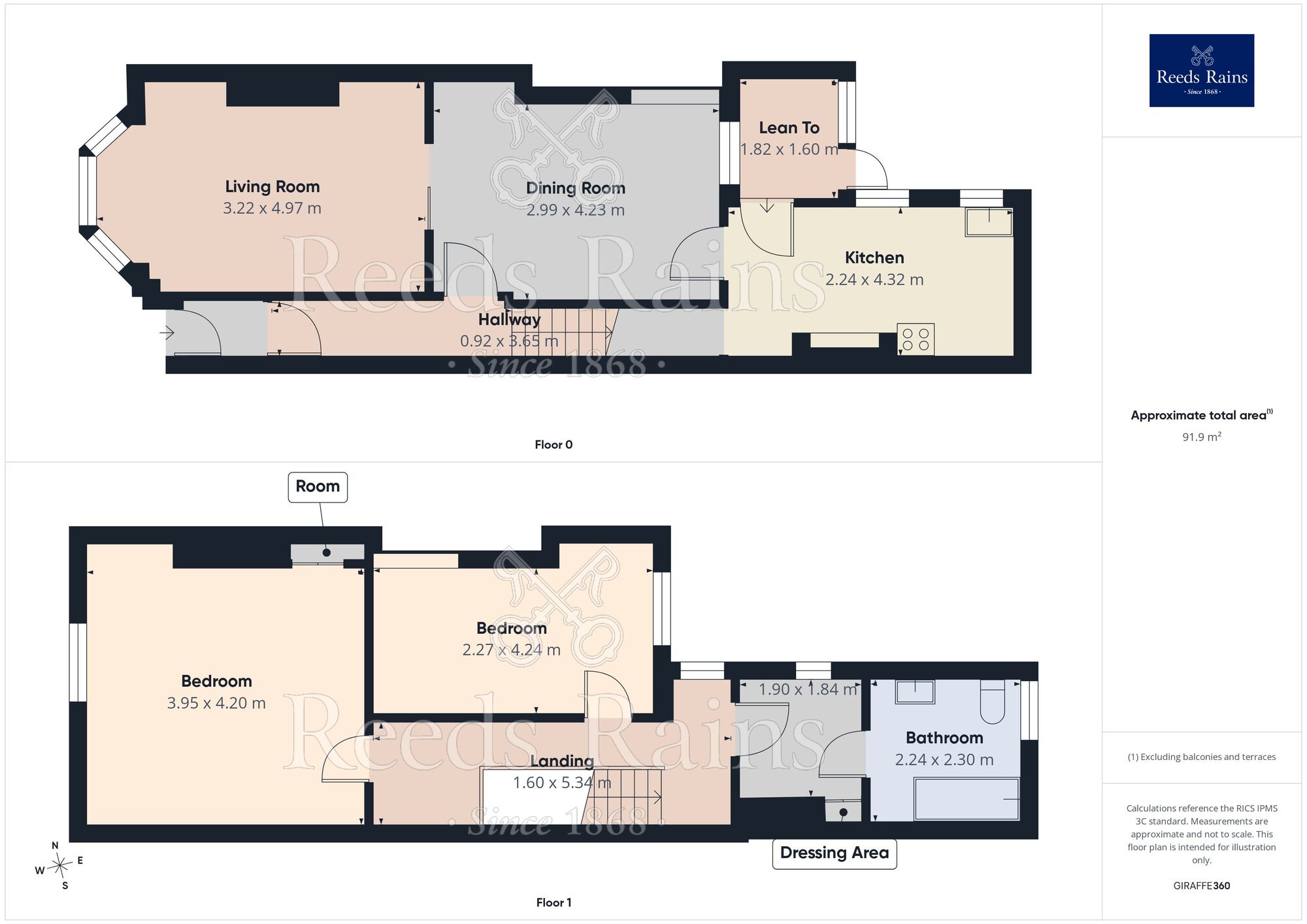 Floorplan of 2 bedroom Mid Terrace House for sale, Huntington Road, York, North Yorkshire, YO31