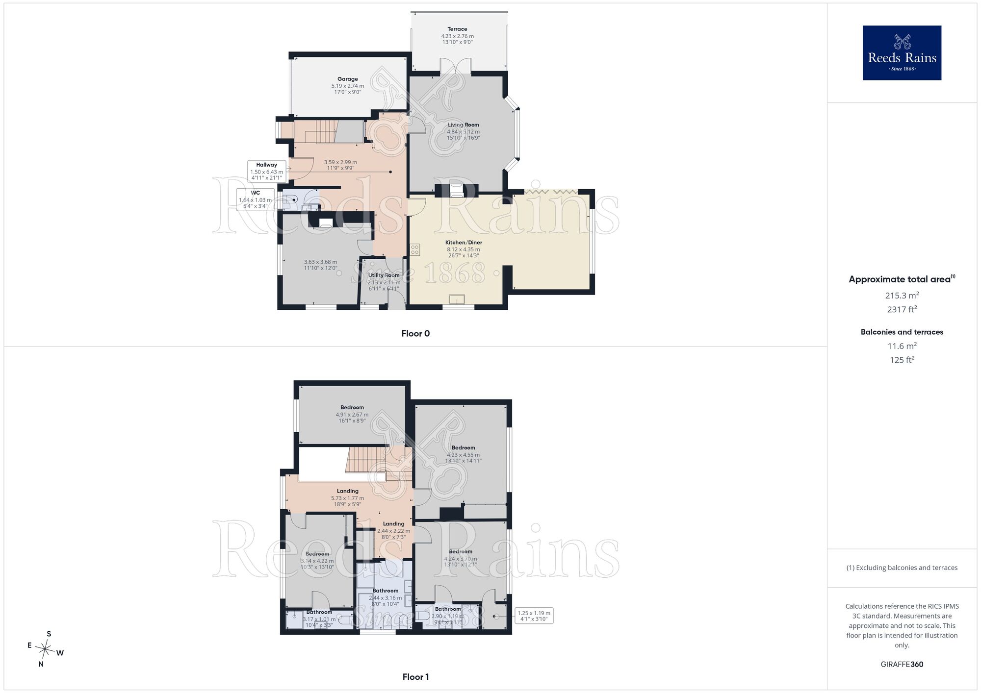 Floorplan of 4 bedroom Detached House for sale, Pasture Farm Close, Fulford, North Yorkshire, YO10