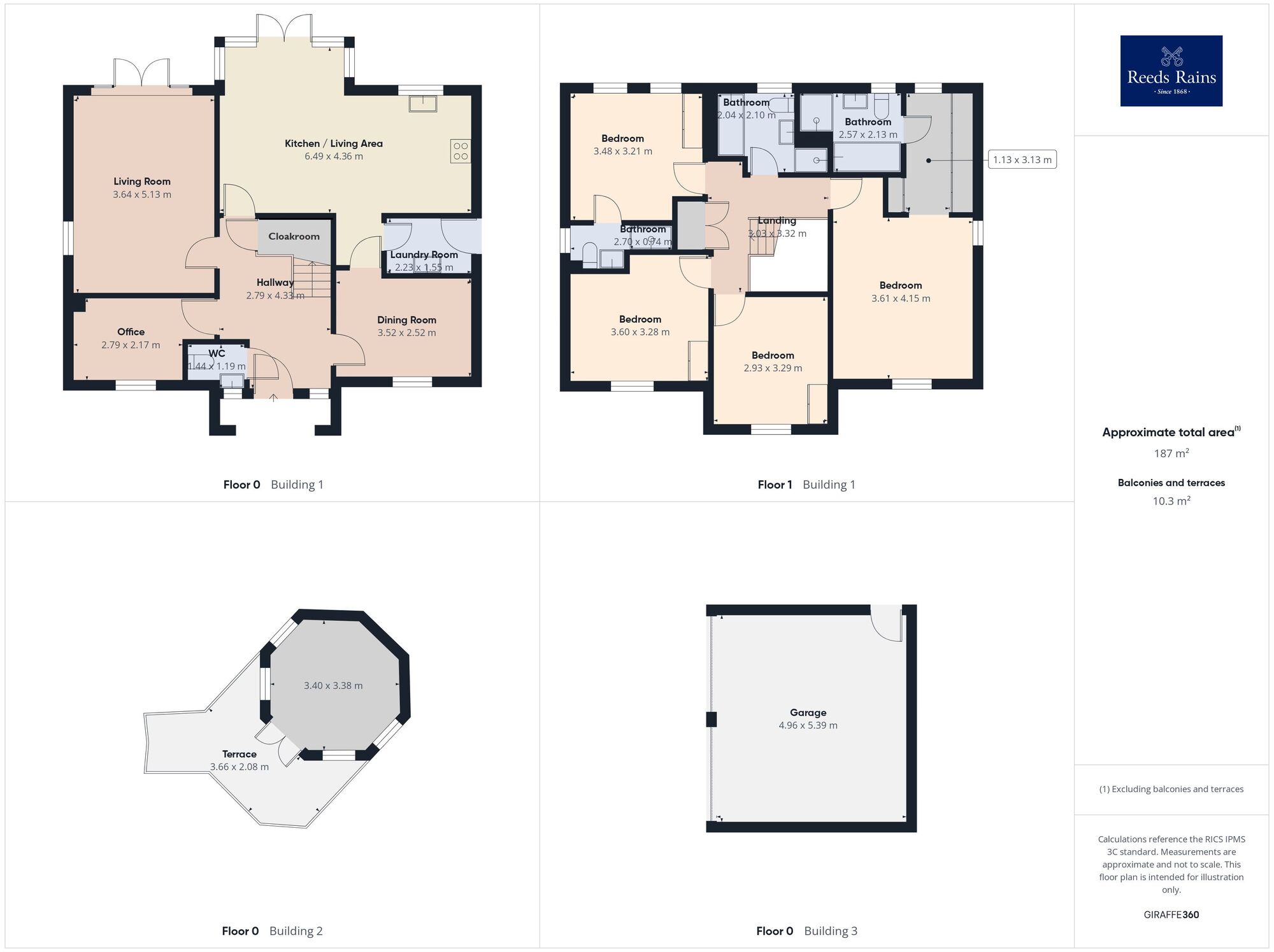 Floorplan of 4 bedroom Detached House for sale, Wyles Way, Stamford Bridge, East Riding of Yorkshi, YO41
