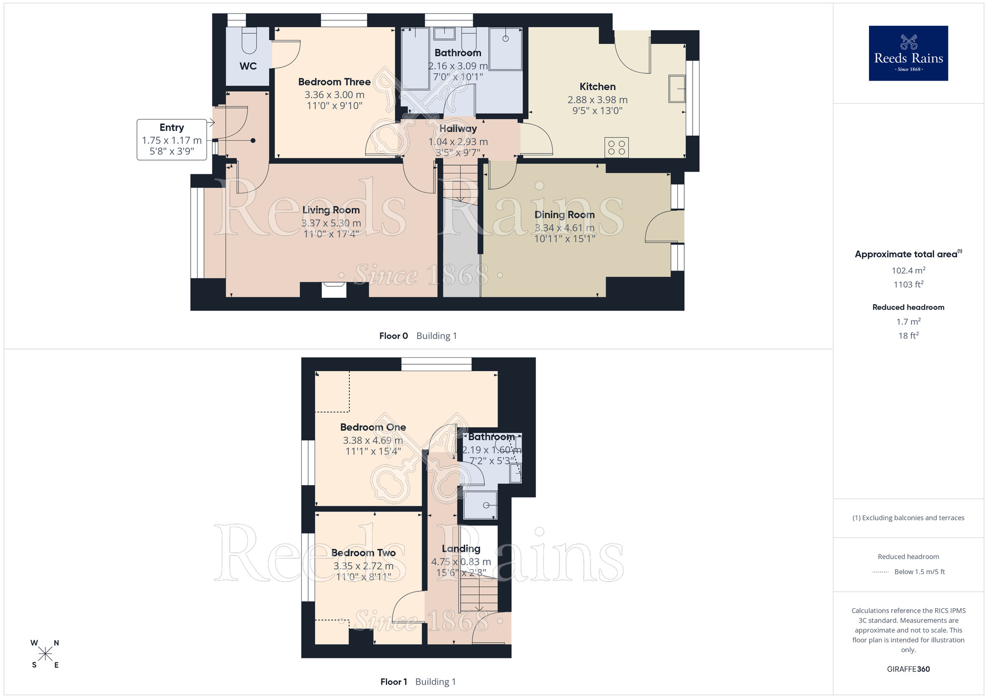 Floorplan of 3 bedroom Semi Detached Bungalow for sale, Fordlands Road, Fulford, North Yorkshire, YO19