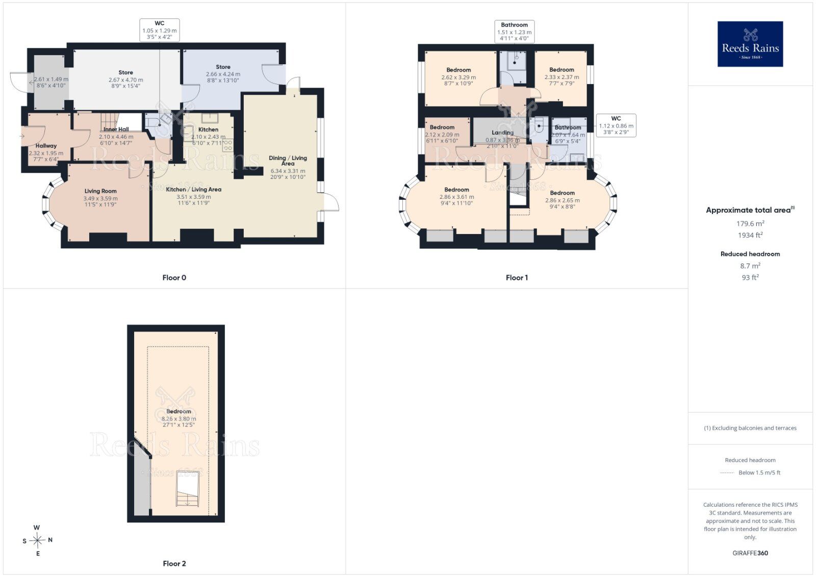 Floorplan of 6 bedroom Semi Detached House for sale, Hull Road, York, North Yorkshire, YO10