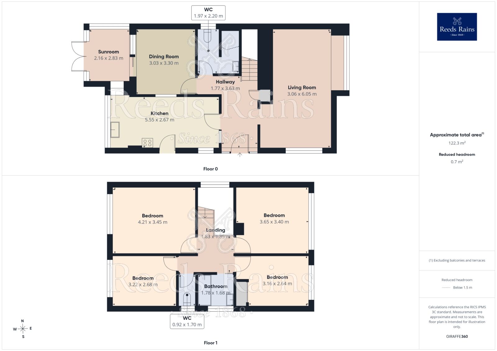 Floorplan of 4 bedroom Detached House for sale, Beagle Ridge Drive, York, North Yorkshire, YO24