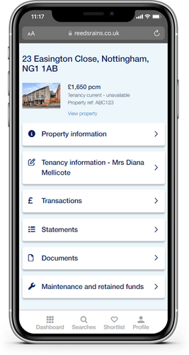 Check in our property wherever you are