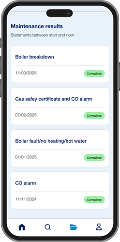 Simplified maintenance
