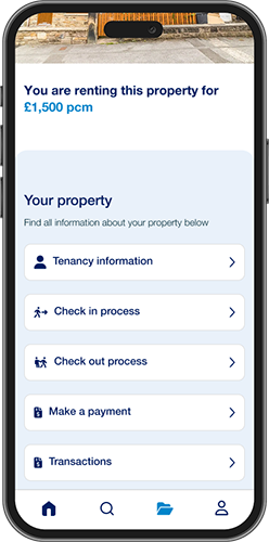 Your tenancy at your fingertips