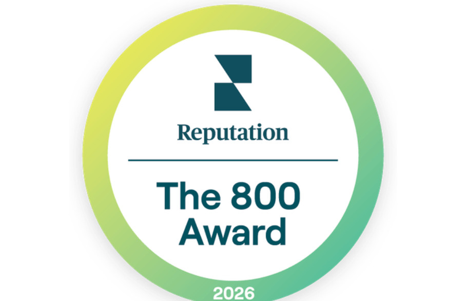 Reputation 800 Award