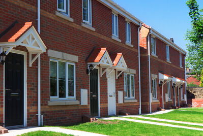 Houses on a street