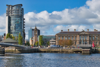 Belfast from across the river