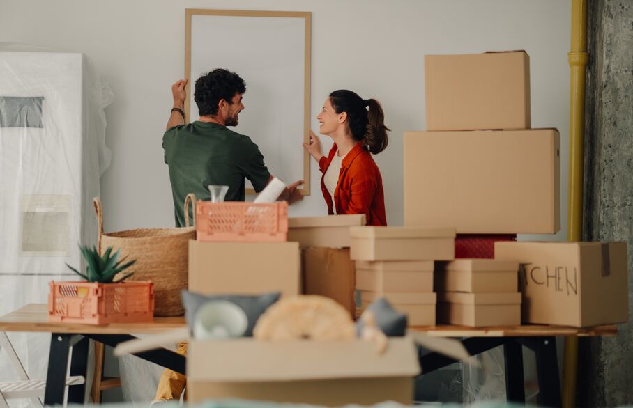 packing boxes
