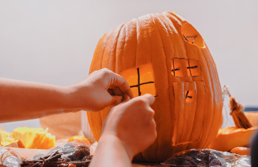 Pumpkin house