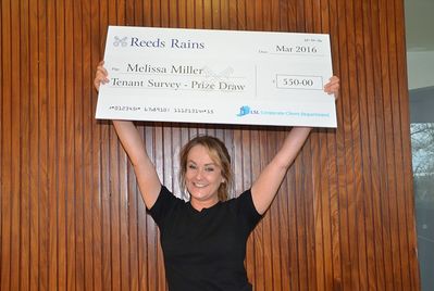 Reeds Rains announces winner of prize draw