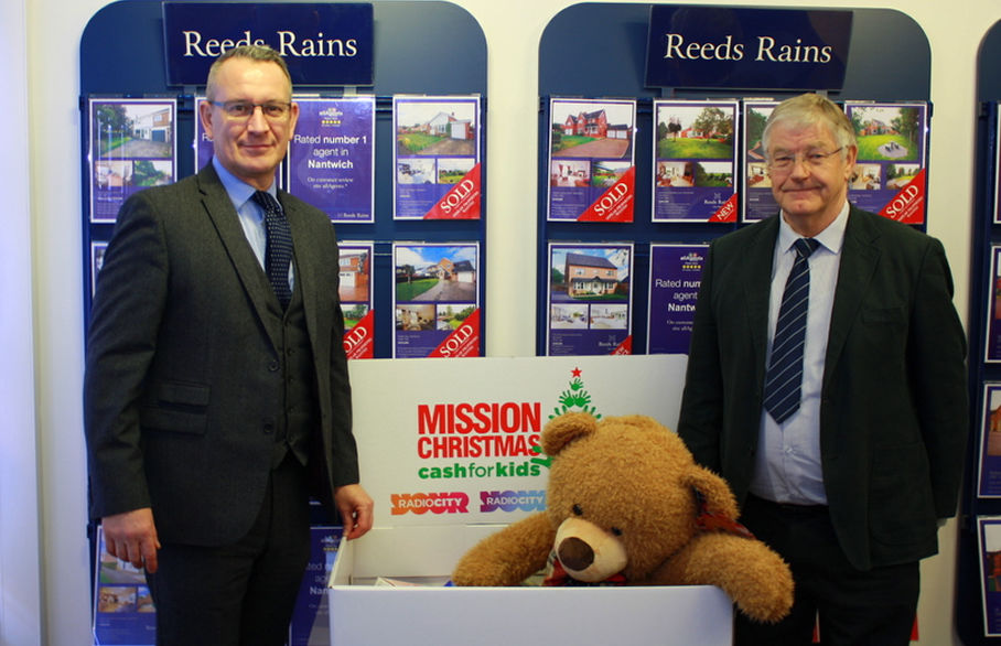Reeds Rains Nantwich supports Cash for Kids