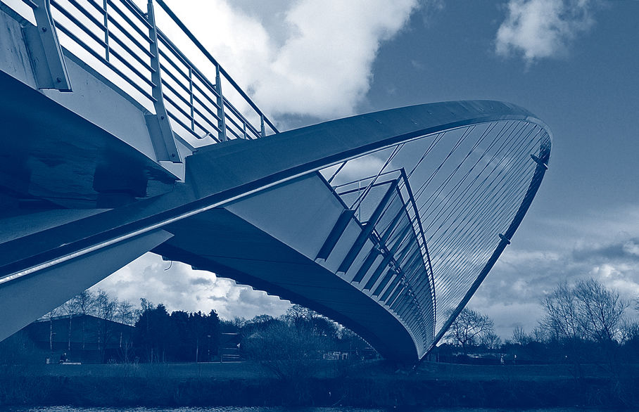 Millennium Bridge in York UK