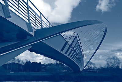 Millennium Bridge in York UK