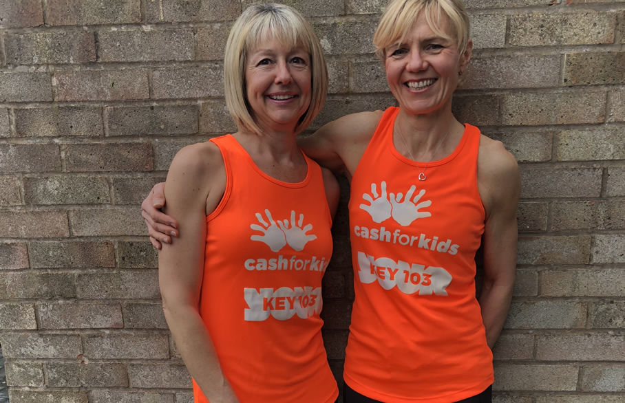 Fiona competes in London Marathon for Cash for Kids