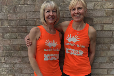 Fiona competes in London Marathon for Cash for Kids