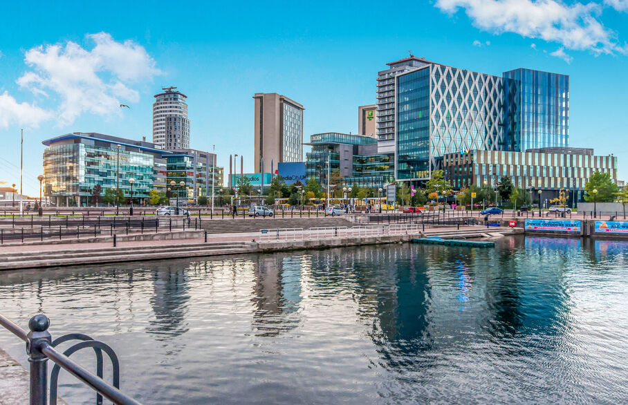 Salford quays media city