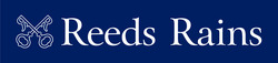 Reeds Rains Logo - Horizontal Blue