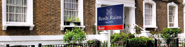 Reeds Rains Sold Board