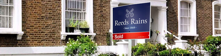 Reeds Rains Sold Board