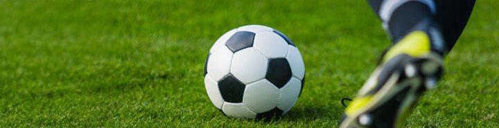 Football & trophy